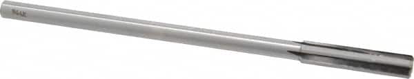 Made in USA - 0.384" Carbide-Tipped 4 Flute Chucking Reamer - Eagle Tool & Supply