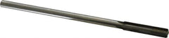 Made in USA - 0.385" Carbide-Tipped 4 Flute Chucking Reamer - Straight Flute, 5/16" Straight Shank, 1-3/4" Flute Length, 7" OAL - Eagle Tool & Supply