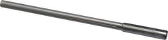 Made in USA - 0.388" Carbide-Tipped 4 Flute Chucking Reamer - Straight Flute, 5/16" Straight Shank, 1-3/4" Flute Length, 7" OAL - Eagle Tool & Supply