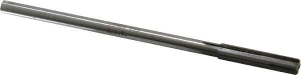 Made in USA - 0.39" Carbide-Tipped 4 Flute Chucking Reamer - Straight Flute, 5/16" Straight Shank, 1-3/4" Flute Length, 7" OAL - Eagle Tool & Supply
