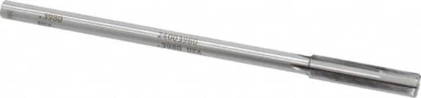 Made in USA - 0.398" Carbide-Tipped 4 Flute Chucking Reamer - Eagle Tool & Supply