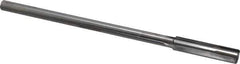 Made in USA - 0.402" Carbide-Tipped 4 Flute Chucking Reamer - Straight Flute, 5/16" Straight Shank, 1-3/4" Flute Length, 7" OAL - Eagle Tool & Supply