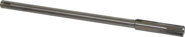 Made in USA - 0.403" Carbide-Tipped 4 Flute Chucking Reamer - Straight Flute, 5/16" Straight Shank, 1-3/4" Flute Length, 7" OAL - Eagle Tool & Supply
