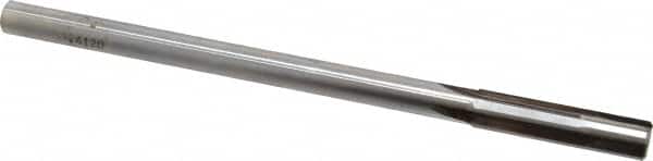 Made in USA - 0.412" Carbide-Tipped 4 Flute Chucking Reamer - Eagle Tool & Supply