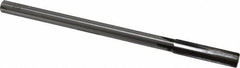 Made in USA - 0.418" Carbide-Tipped 4 Flute Chucking Reamer - Straight Flute, 3/8" Straight Shank, 1-3/4" Flute Length, 7" OAL - Eagle Tool & Supply
