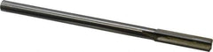 Made in USA - 0.434" Carbide-Tipped 4 Flute Chucking Reamer - Straight Flute, 3/8" Straight Shank, 1-3/4" Flute Length, 7" OAL - Eagle Tool & Supply