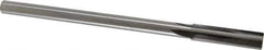 Made in USA - 0.435" Carbide-Tipped 4 Flute Chucking Reamer - Straight Flute, 3/8" Straight Shank, 1-3/4" Flute Length, 7" OAL - Eagle Tool & Supply