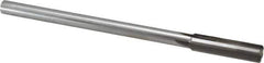 Made in USA - 0.459" Carbide-Tipped 4 Flute Chucking Reamer - Straight Flute, 3/8" Straight Shank, 1-3/4" Flute Length, 7" OAL - Eagle Tool & Supply