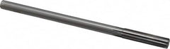 Made in USA - 0.475" Carbide-Tipped 6 Flute Chucking Reamer - Eagle Tool & Supply