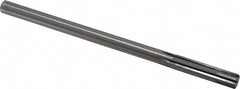Made in USA - 0.476" Carbide-Tipped 6 Flute Chucking Reamer - Eagle Tool & Supply
