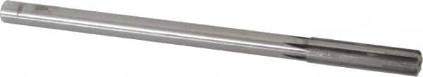 Made in USA - 0.477" Carbide-Tipped 6 Flute Chucking Reamer - Eagle Tool & Supply