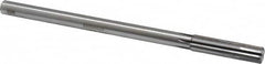 Made in USA - 0.482" Carbide-Tipped 6 Flute Chucking Reamer - Eagle Tool & Supply