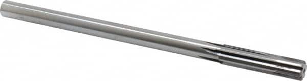 Made in USA - 0.483" Carbide-Tipped 6 Flute Chucking Reamer - Eagle Tool & Supply