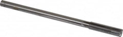 Made in USA - 0.512" Carbide-Tipped 6 Flute Chucking Reamer - Eagle Tool & Supply