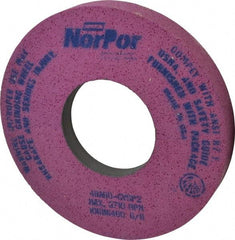 Norton - 12" Diam x 5" Hole x 1-1/2" Thick, G Hardness, 60 Grit Surface Grinding Wheel - Aluminum Oxide, Type 5, Medium Grade, 2,710 Max RPM, Vitrified Bond, One-Side Recess - Eagle Tool & Supply