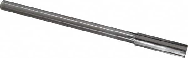 Made in USA - 0.552" Carbide-Tipped 6 Flute Chucking Reamer - Eagle Tool & Supply