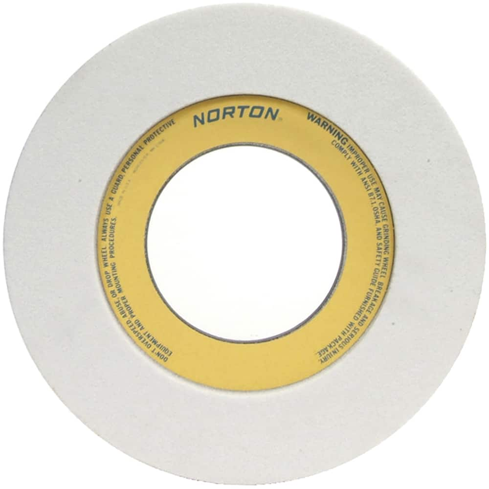 Norton - 14" Diam x 5" Hole x 2" Thick, H Hardness, 60 Grit Surface Grinding Wheel - Eagle Tool & Supply