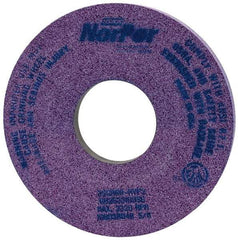 Norton - 14" Diam x 5" Hole x 1-1/2" Thick, H Hardness, 60 Grit Surface Grinding Wheel - Ceramic, Type 5, Medium Grade, 2,320 Max RPM, Vitrified Bond, One-Side Recess - Eagle Tool & Supply