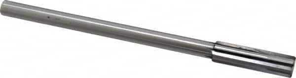 Made in USA - 0.569" Carbide-Tipped 6 Flute Chucking Reamer - Eagle Tool & Supply