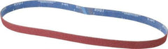 Norton - 1" Wide x 42" OAL, 36 Grit, Ceramic Abrasive Belt - Ceramic, Very Coarse, Coated, Y Weighted Cloth Backing, Series R981 - Eagle Tool & Supply