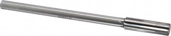Made in USA - 0.572" Carbide-Tipped 6 Flute Chucking Reamer - Eagle Tool & Supply
