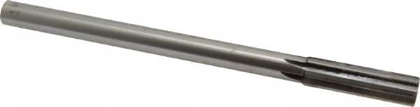 Made in USA - 0.626" Carbide-Tipped 6 Flute Chucking Reamer - Eagle Tool & Supply