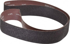 Norton - 2" Wide x 60" OAL, 36 Grit, Aluminum Oxide Abrasive Belt - Aluminum Oxide, Very Coarse, Coated, Series R228 - Eagle Tool & Supply