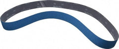 Norton - 2" Wide x 60" OAL, 50 Grit, Zirconia Alumina Abrasive Belt - Zirconia Alumina, Coarse, Coated, Y Weighted Cloth Backing, Series R821 - Eagle Tool & Supply
