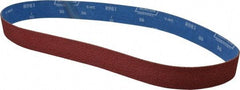Norton - 2" Wide x 48" OAL, 36 Grit, Ceramic Abrasive Belt - Ceramic, Very Coarse, Coated, Y Weighted Cloth Backing, Series R981 - Eagle Tool & Supply