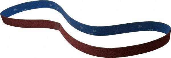 Norton - 1-1/2" Wide x 60" OAL, 36 Grit, Ceramic Abrasive Belt - Ceramic, Very Coarse, Coated, Y Weighted Cloth Backing, Series R981 - Eagle Tool & Supply