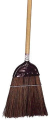 Weiler - 55" OAL Palmyra Bristle Corn Broom - 10" Bristle Length, 12" Wide - Eagle Tool & Supply