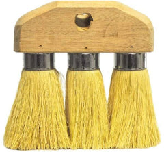 Weiler - Tampico Surface Preparation Roof Brush - 3-1/4" Bristle Length, 6-1/4" Wide - Eagle Tool & Supply