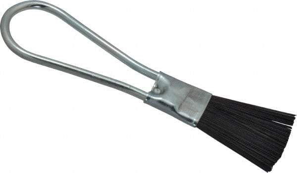Weiler - 3 Rows x 15 Columns Steel Scratch Brush - 5-1/2" OAL, 1-1/2" Trim Length, Steel Loop Handle - Eagle Tool & Supply