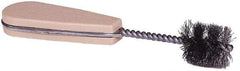Weiler - 1-1/8" Diam Helical Tube Brush - 1" Brush Length, 6-1/2" OAL - Eagle Tool & Supply