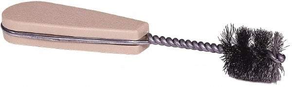 Weiler - 1-1/4" Diam Helical Tube Brush - 1" Brush Length, 6-1/2" OAL - Eagle Tool & Supply