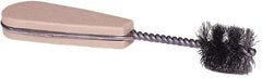 Weiler - 1-1/4" Diam Helical Tube Brush - 1" Brush Length, 6-1/2" OAL - Eagle Tool & Supply