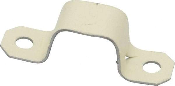 Wiremold - 1-7/8 Inch Long x 1/2 Inch Wide x 7/8 Inch High, Raceway Strap - Ivory, For Use with Wiremold 500 Series Raceways - Eagle Tool & Supply