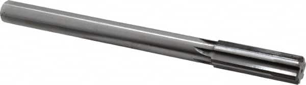 Made in USA - 0.867" Carbide-Tipped 6 Flute Chucking Reamer - Eagle Tool & Supply