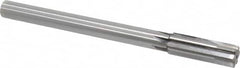 Made in USA - 0.876" Carbide-Tipped 6 Flute Chucking Reamer - Eagle Tool & Supply