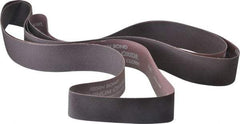 Norton - 2" Wide x 132" OAL, 100 Grit, Aluminum Oxide Abrasive Belt - Aluminum Oxide, Fine, Coated, Series R228 - Eagle Tool & Supply