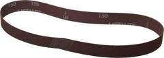 Norton - 1" Wide x 30" OAL, 150 Grit, Aluminum Oxide Abrasive Belt - Aluminum Oxide, Very Fine, Coated, Series R228 - Eagle Tool & Supply