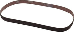 Norton - 1/2" Wide x 24" OAL, 100 Grit, Aluminum Oxide Abrasive Belt - Aluminum Oxide, Fine, Coated, Series R228 - Eagle Tool & Supply