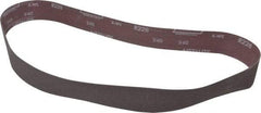 Norton - 2" Wide x 48" OAL, 240 Grit, Aluminum Oxide Abrasive Belt - Aluminum Oxide, Very Fine, Coated, Series R228 - Eagle Tool & Supply