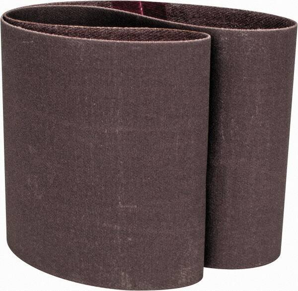 Norton - 3" Wide x 24" OAL, 320 Grit, Aluminum Oxide Abrasive Belt - Aluminum Oxide, Extra Fine, Coated, Series R228 - Eagle Tool & Supply