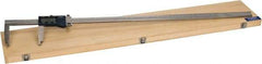 Fowler - 0 to 1,000mm Range, 0.01mm Resolution, Electronic Caliper - 4.9" Jaws, 10mm Accuracy, Serial Output - Eagle Tool & Supply