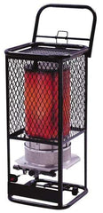 Heatstar - 125,000 BTU, Natural Gas Radiant Heater - 16-1/4" Long x 16-1/4" Wide x 35" High - Eagle Tool & Supply