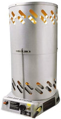 Heatstar - 30,000 to 80,000 BTU, Propane Convection Heater - 20 Lb Fuel Capacity, 15-1/4" Long x 18-1/4" Wide x 21-3/4" High - Eagle Tool & Supply