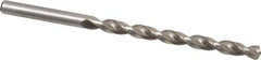 Chicago-Latrobe - #7 135° High Speed Steel Jobber Drill - Bright Finish, Right Hand Cut, Parabolic Flute, Straight Shank, 3-5/8" OAL, Notched Point - Eagle Tool & Supply