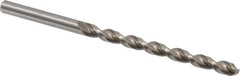 Chicago-Latrobe - #10 135° High Speed Steel Jobber Drill - Bright Finish, Right Hand Cut, Parabolic Flute, Straight Shank, 3-5/8" OAL, Notched Point - Eagle Tool & Supply