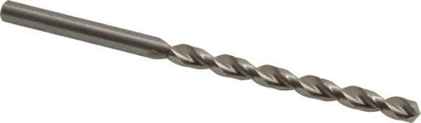 Chicago-Latrobe - #16 135° High Speed Steel Jobber Drill - Bright Finish, Right Hand Cut, Parabolic Flute, Straight Shank, 3-3/8" OAL, Notched Point - Eagle Tool & Supply